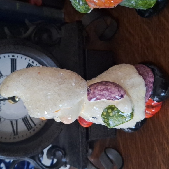 Vintage Porcelain Halloween Boy in Pumpkin and Girl in Ghost Costume Figurines - Picture 6 of 8